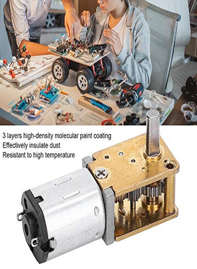 ZERONE Geared DC Motor N20 Mini Gear Motor Micro Gear Reducer Brushed Motor for Electronic Locks Smart Car Robots 6V 35RPM - Image 2